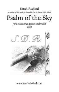 Psalm of the Sky SSA choral sheet music cover Thumbnail